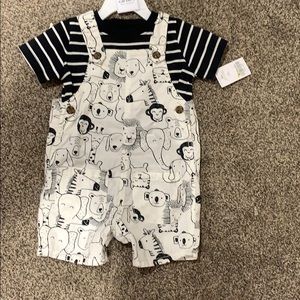 NWT 24m overall outfit